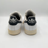 Men's Adidas White Leather Retro Trainers (UK 9.5)