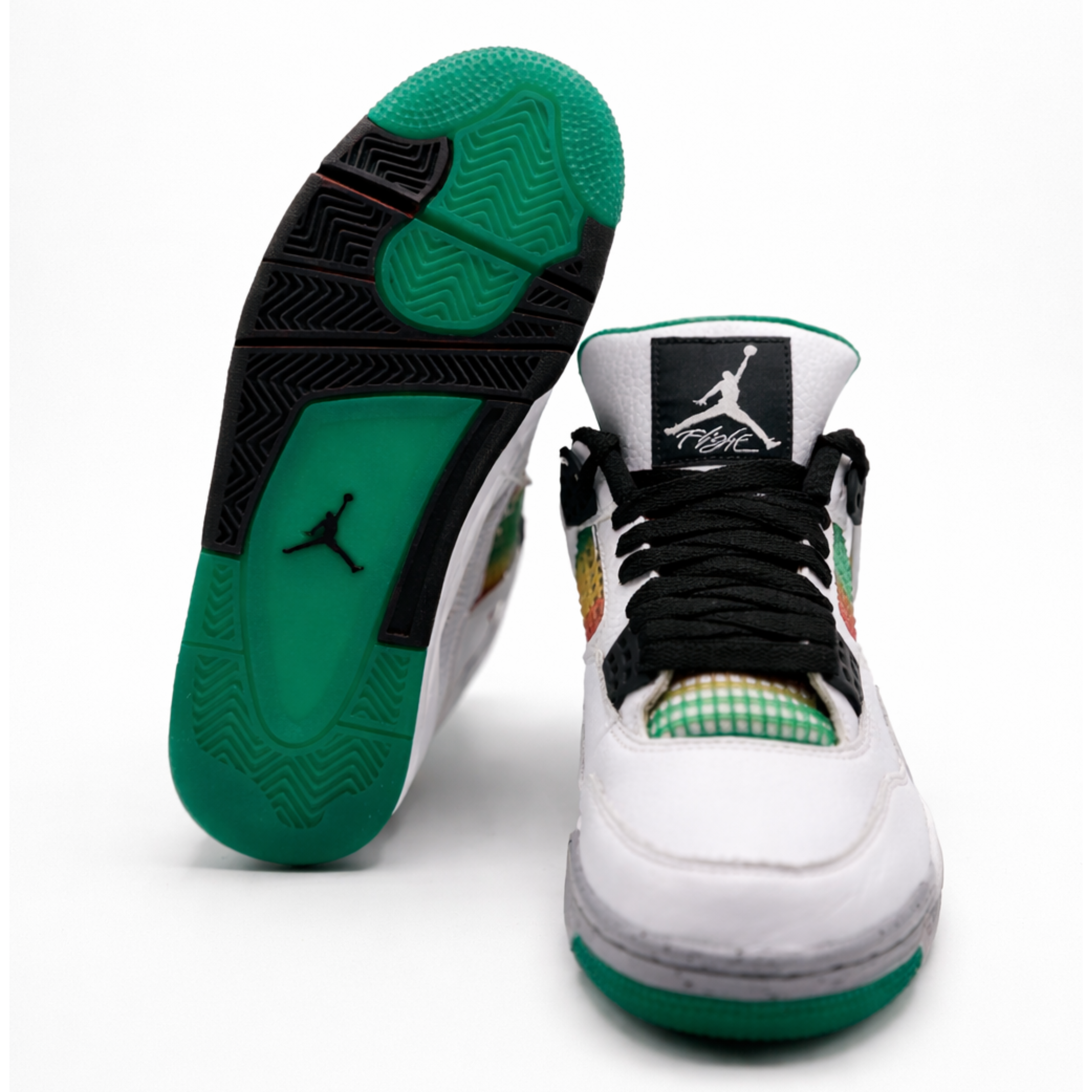 Nike Air Jordan 4 Retro Lucid Green Rasta  | leftover unused | EUR 39