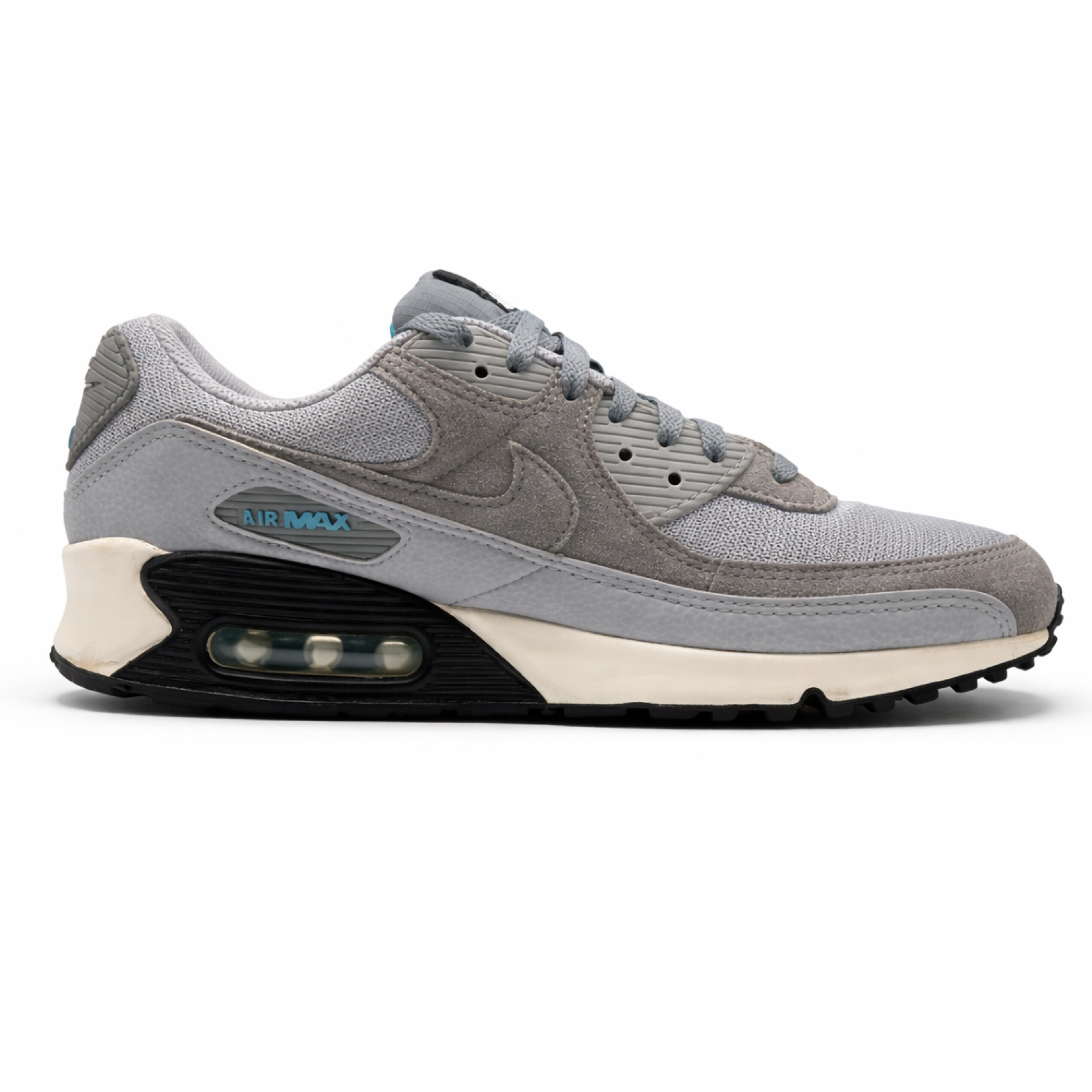 Nike Air Max 90 in Wolf Grey and Chlorine Blue | excellent | EUR 43