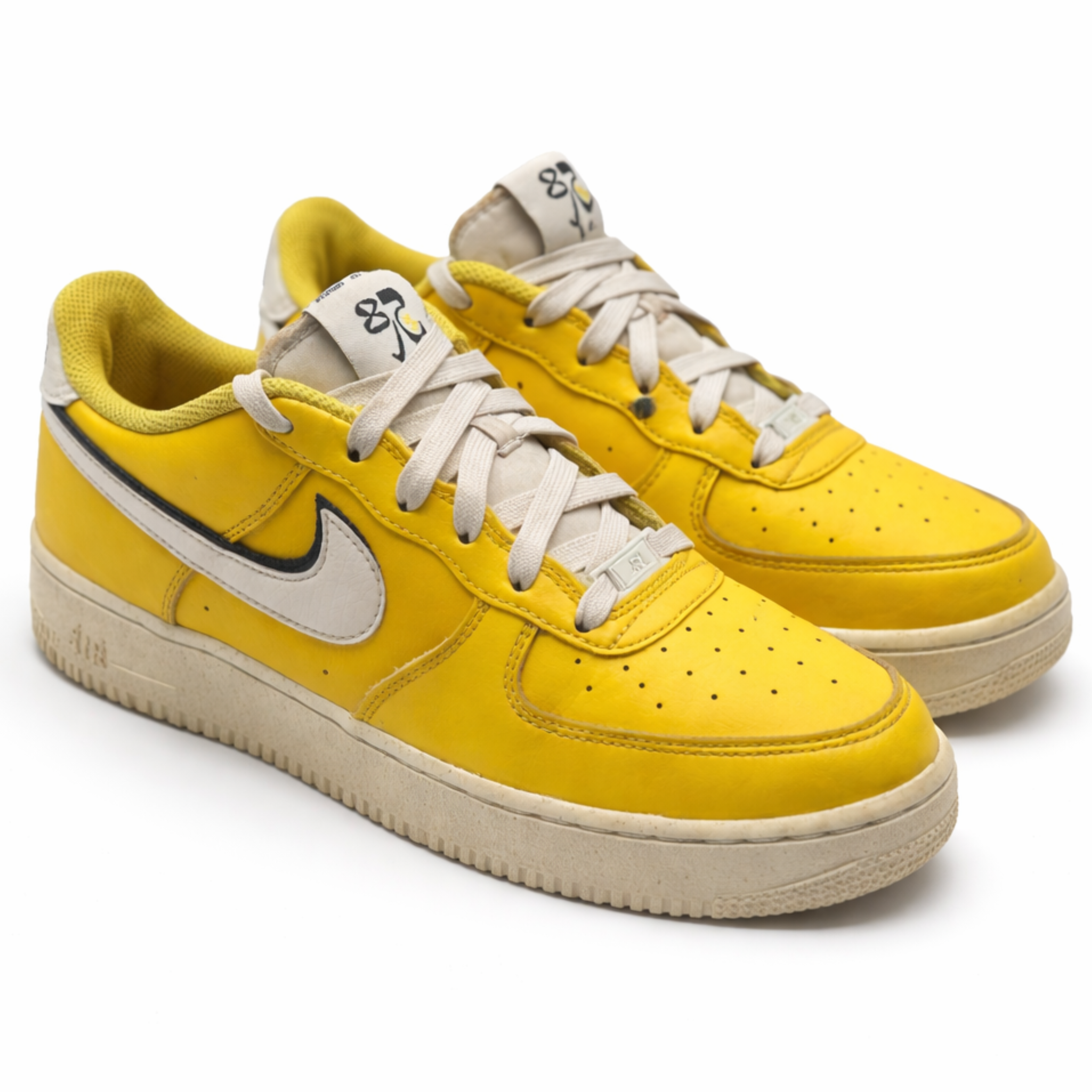 Nike Air Force 1 LV8 '82 in the Tour Yellow | Good | EUR 40